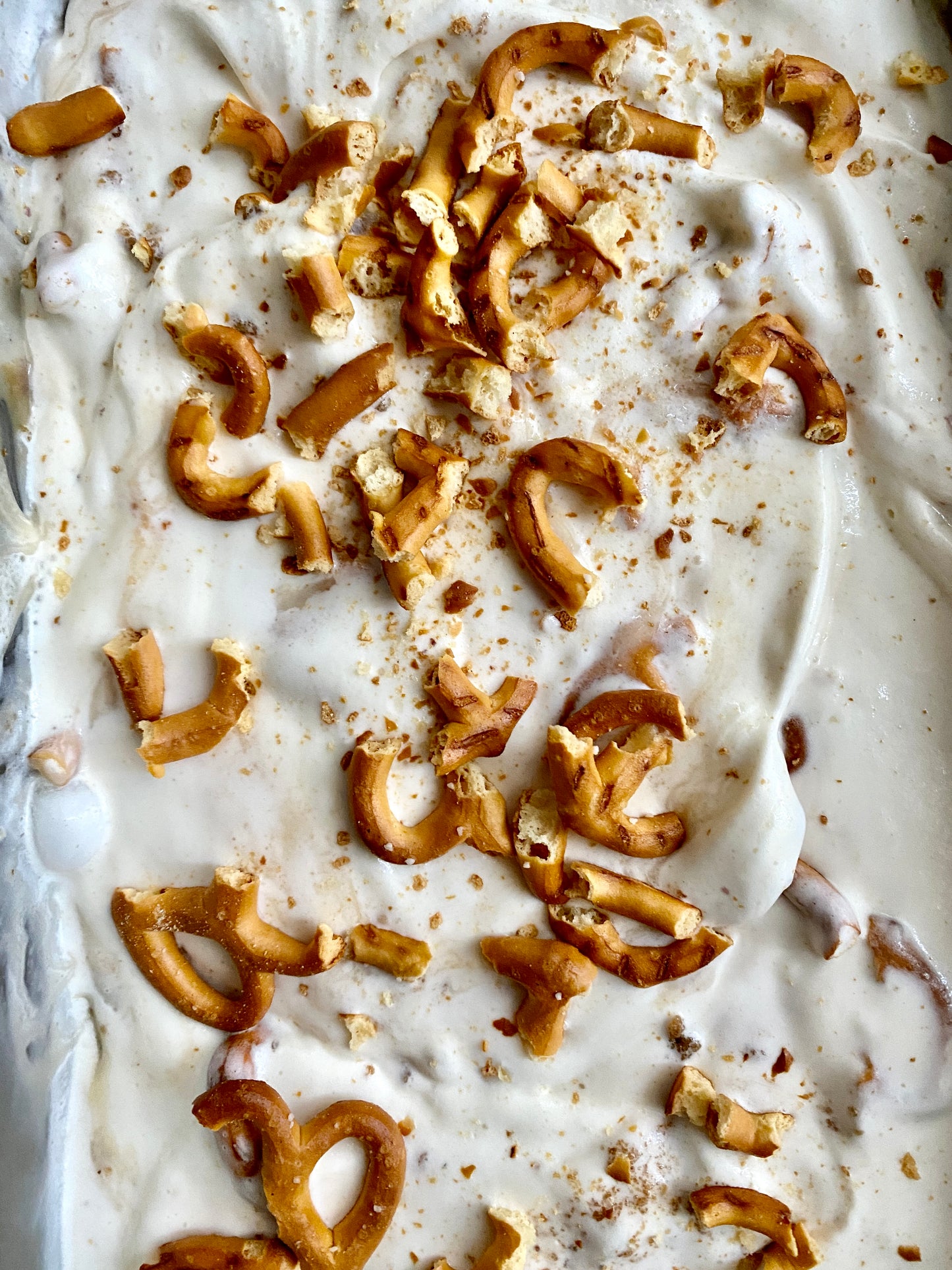 Cream Cheese Pretzel Blondie