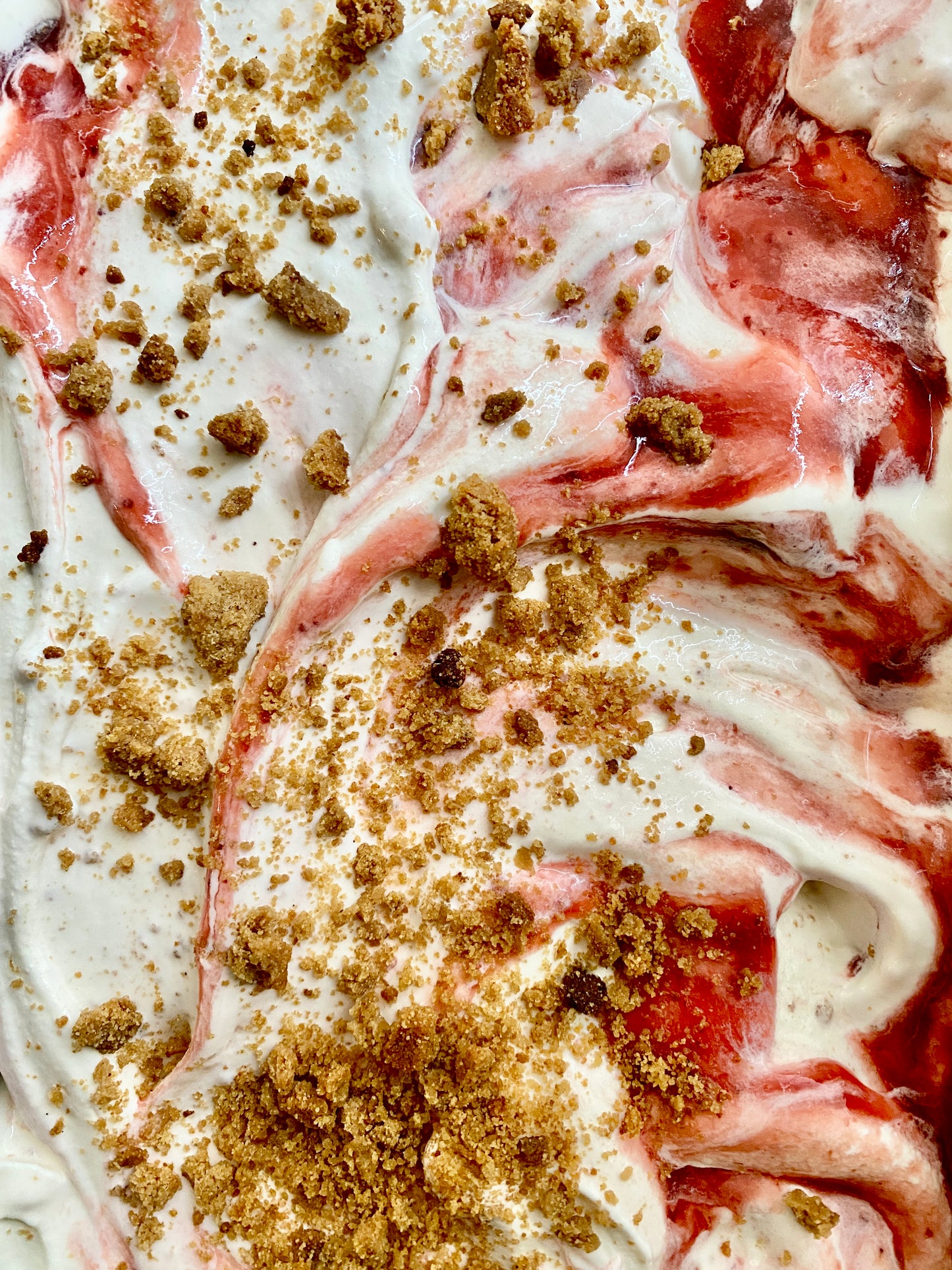 Strawberry Rhubarb Cheesecake